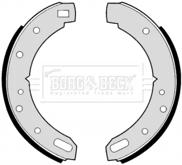 Комплект тормозных колодок BORG & BECK BBS6184