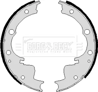 Комплект тормозных колодок BORG & BECK BBS6192