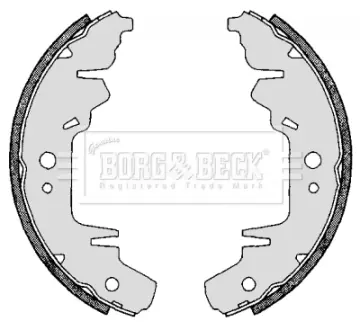 Комплект тормозных колодок BORG & BECK BBS6263