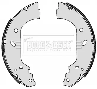 Комплект тормозных колодок BORG & BECK BBS6265