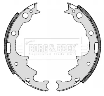 Комплект тормозных колодок BORG & BECK BBS6269