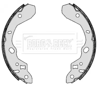 Комплект тормозных колодок BORG & BECK BBS6275
