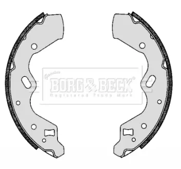 Комплект тормозных колодок BORG & BECK BBS6276