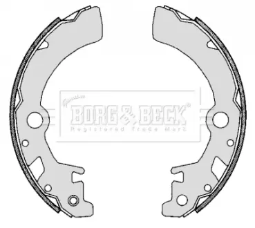 Комплект тормозных колодок BORG & BECK BBS6289