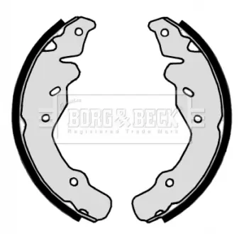 Комплект тормозных колодок BORG & BECK BBS6310