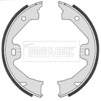 Комплект тормозных колодок BORG & BECK BBS6331