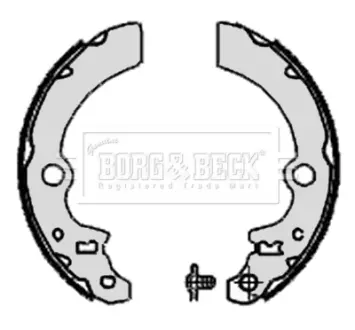 Комплект тормозных колодок BORG & BECK BBS6333
