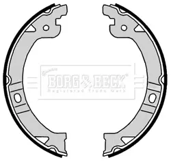 Комплект тормозных колодок BORG & BECK BBS6341