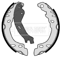 Комплект тормозных колодок BORG & BECK BBS6346