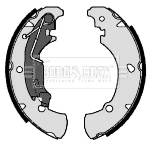 Комплект тормозных колодок BORG & BECK BBS6352