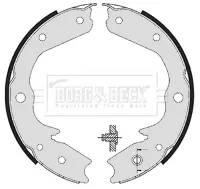 Комплект тормозных колодок BORG & BECK BBS6361