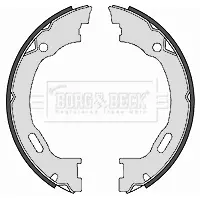 Комплект тормозных колодок BORG & BECK BBS6363