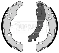 Комплект тормозных колодок BORG & BECK BBS6376