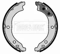 Комплект тормозных колодок BORG & BECK BBS6388