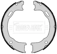 Комплект тормозных колодок BORG & BECK BBS6391