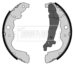 Комплект тормозных колодок BORG & BECK BBS6399