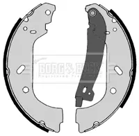 Комплект тормозных колодок BORG & BECK BBS6434