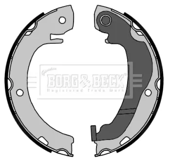 Комплект тормозных колодок BORG & BECK BBS6443