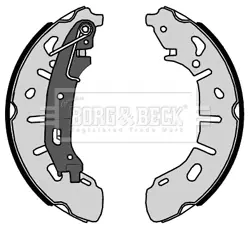 Комплект тормозных колодок BORG & BECK BBS6449