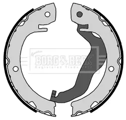 Комплект тормозных колодок BORG & BECK BBS6451