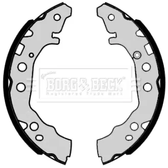 Комплект тормозных колодок BORG & BECK BBS6454