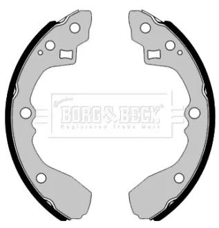 Комплект тормозных колодок BORG & BECK BBS6470
