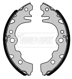 Комплект тормозных колодок BORG & BECK BBS6480