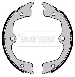 Комплект тормозных колодок BORG & BECK BBS6487