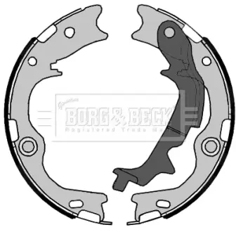 Комплект тормозных колодок BORG & BECK BBS6488
