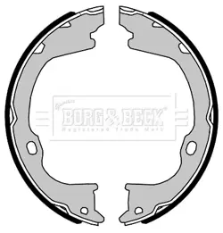 Комплект тормозных колодок BORG & BECK BBS6489