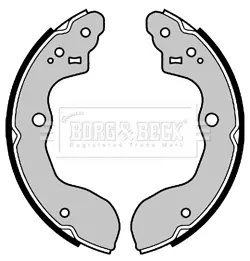 Комплект тормозных колодок BORG & BECK BBS6490