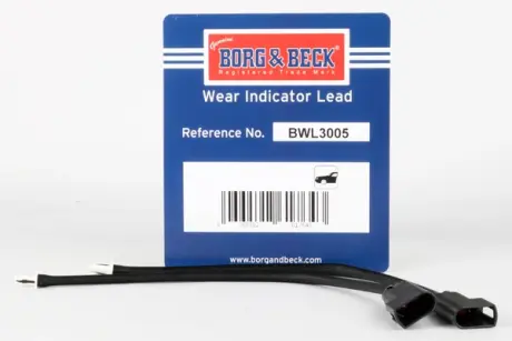 Сигнализатор, износ тормозных колодок BORG & BECK BWL3005