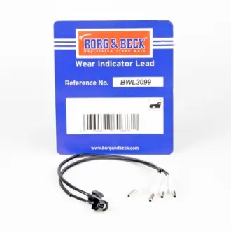Сигнализатор, износ тормозных колодок BORG & BECK BWL3099