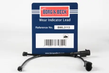 Сигнализатор, износ тормозных колодок BORG & BECK BWL3113