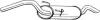 Глушник Peugeot Expert Citroen JumpyFiat Scudo 1.6-1.9D BOSAL 148265 (фото 1)