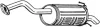 Глушник HONDA CR-V MK III 06-12 алюмінізована сталь BOSAL 163055 (фото 1)