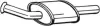 Глушник передній RENAULT TWINGO 01-12 BOSAL 200811 (фото 1)