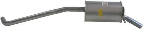 Глушник, алюм. сталь, задн. частина DACIA SANDERO (279-671) BOSAL 279671