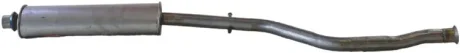 Глушник середня частина PEUGEOT 206 98-00 (281-609) BOSAL 281609