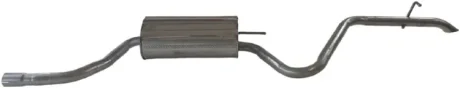 глушник KIA cee`d 06-12 алюмінізована сталь BOSAL 282979