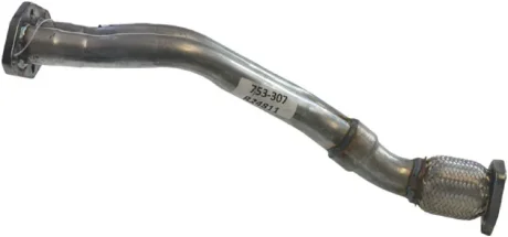 Глушник, алюм. сталь, передня частина з гофрою AUDI A4 94-98 (753-307) BOSAL 753307