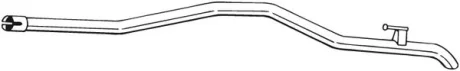 Вихлопна труба задн MERCEDES SPRINTER 3,5-T (B906), SPRINTER 3-T (B906), SPRINTER 4,6-T (B906), SPRINTER 5-T (B906) VW CRAFTER 30-35, CRAFTER 30-50 2.0D-3.0D 04.06-12.18 BOSAL 950091