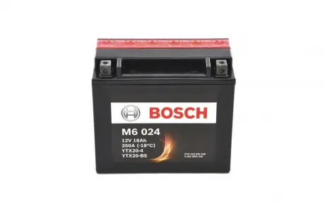 Батарея акумуляторна BOSCH 0 092 M60 240