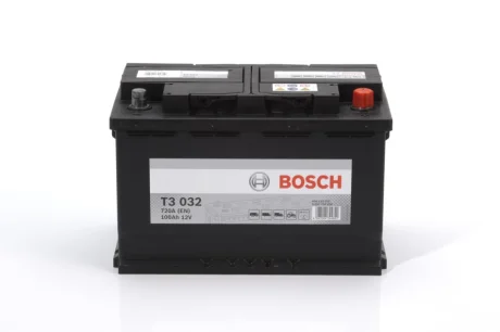 Акумулятор 100Ah-12v (T3032) (315x175x210),R,EN720 BOSCH 0092T30320