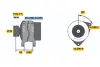 Генератор BOSCH 0124425010 (фото 1)