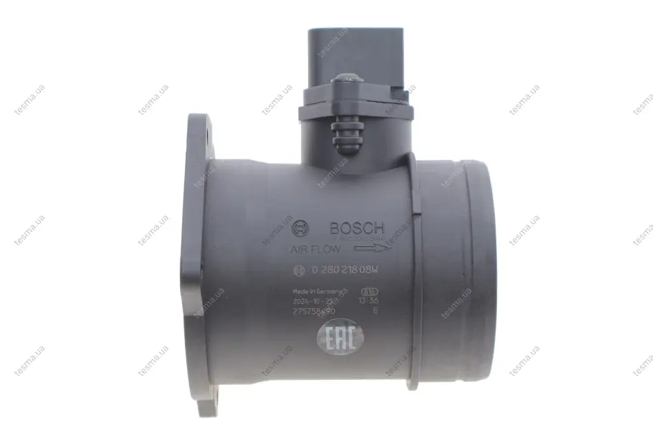 Витратомір повітря VW Passat 2.0i 01-05 BOSCH 0 280 218 08W (фото 1)