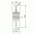 Fuel filter, In-line. Фильтр топливный, проточный BOSCH 0450904159 (фото 1)
