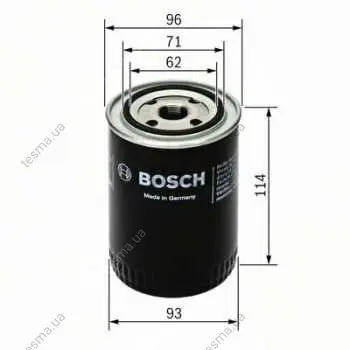 Oil filter, Spin-On. Фильтр масляный, накручиваемый BOSCH 0451103038 (фото 1)