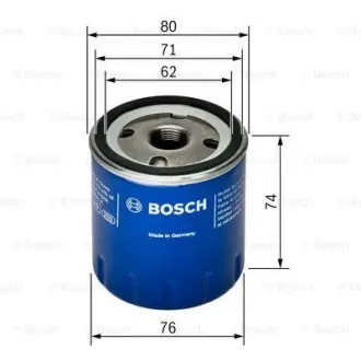 Фильтр масляный, накручиваемый. Фільтр масляний, накручуваний. Oil filter, Spin-On BOSCH 0451103139