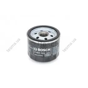 Oil filter, Spin-On. Фильтр масляный, накручиваемый BOSCH 0451103141 (фото 1)